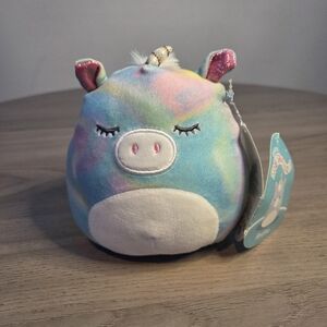NWT Squishmallows 5-Inch Rodina The Unicorn Stuffed Toy, Official Kellytoy